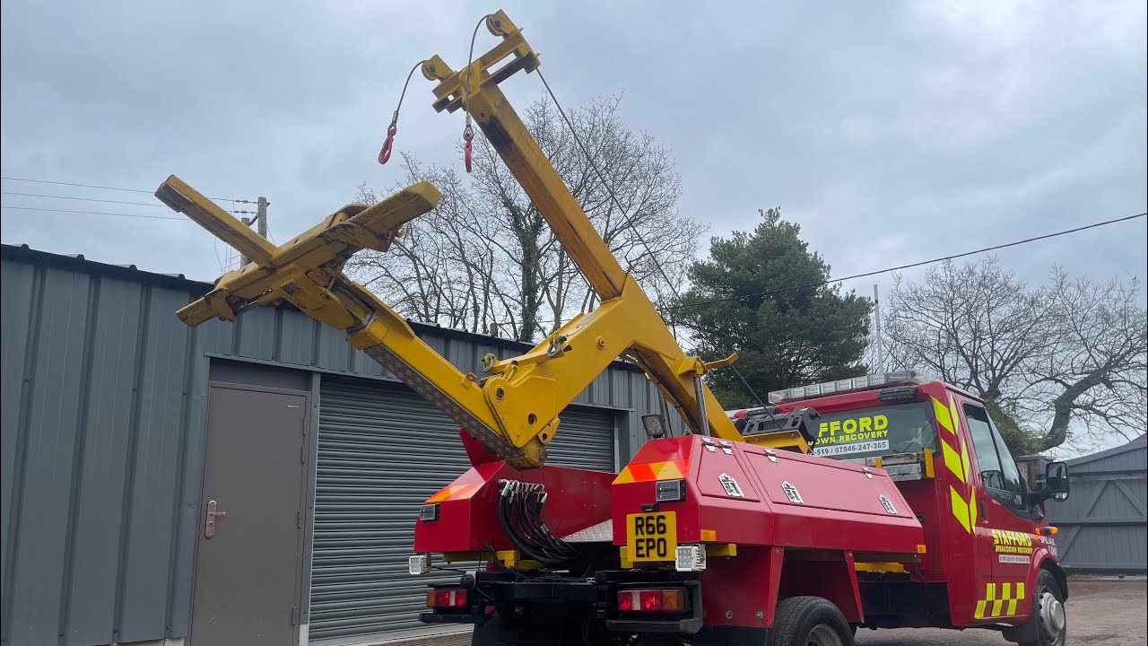 A WORLDS FIRST! Transit CENTURY with TWIN WINCH & TOP BOOM!