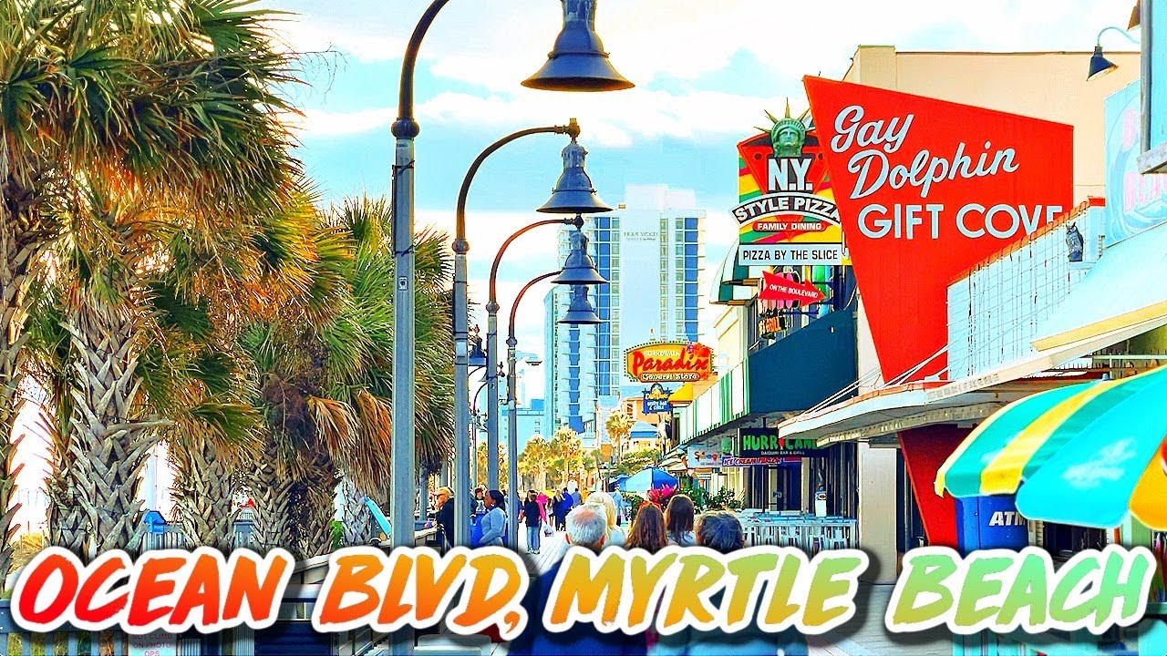 MYRTLE BEACH BOARDWALK, SKYWHEEL, WALKING THE STRIP Back At The Beach 2023