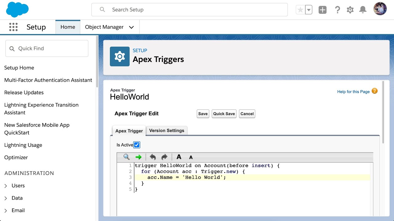 Apex Academy: How to write a Salesforce trigger