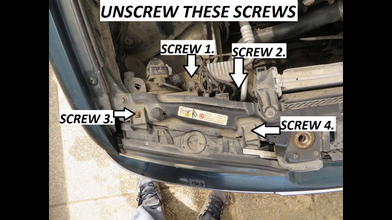 BMW 5 E39 How To Remove Headlights / Headlight Removal