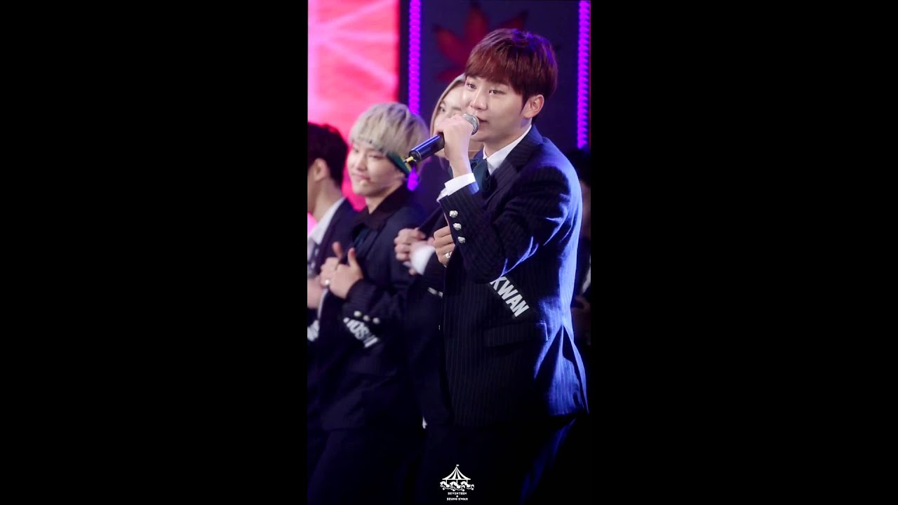 151017 속리산 단풍가요제 세븐틴 만세(승관ver)