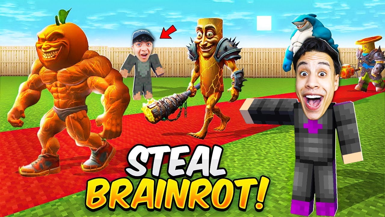 ماب السرقة مع اصدقائي في ماين كرافت..( سرقت اندر الشخصيات )! 😱🔥