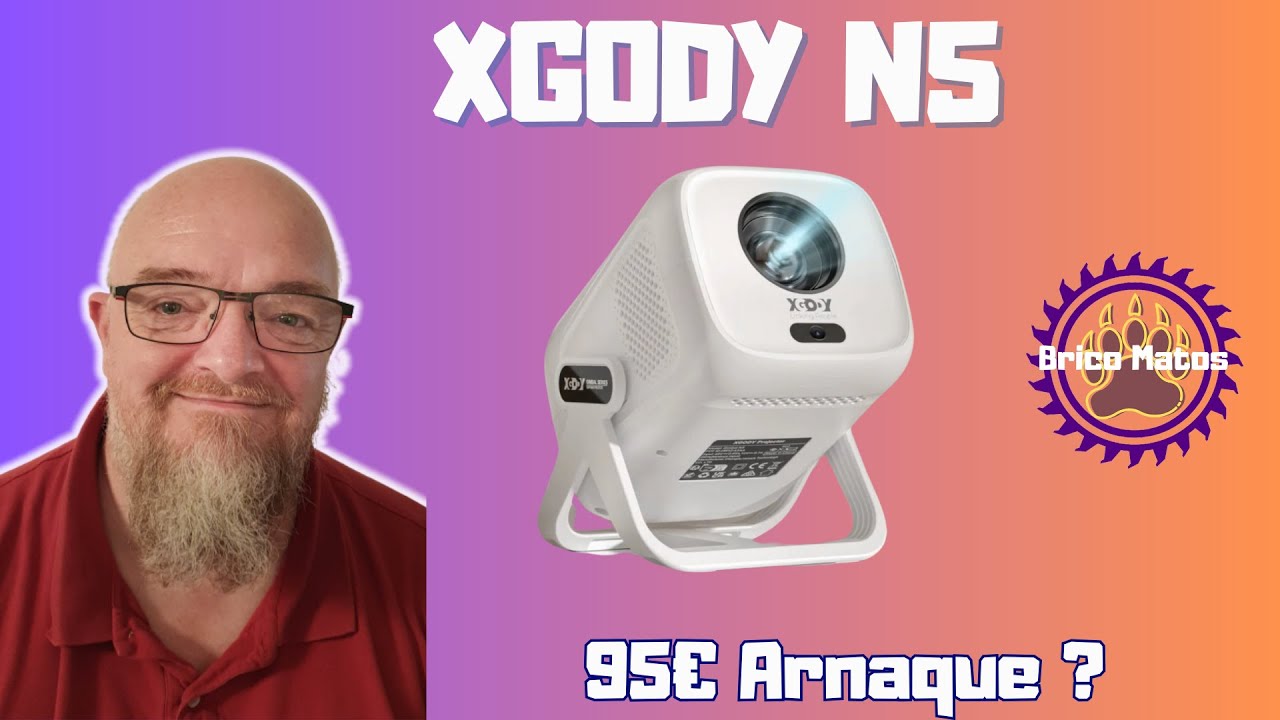 Xgody N5 : le mini projecteur QUI DÉCHIRE ? (Test choc)