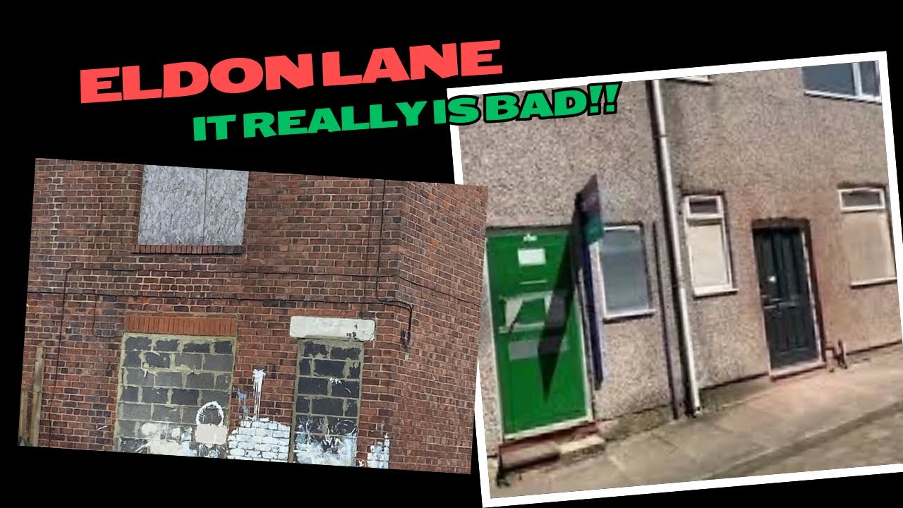 SHOCKING AND RUN DOWN. Eldon Lane, how did it get to be so bad? 