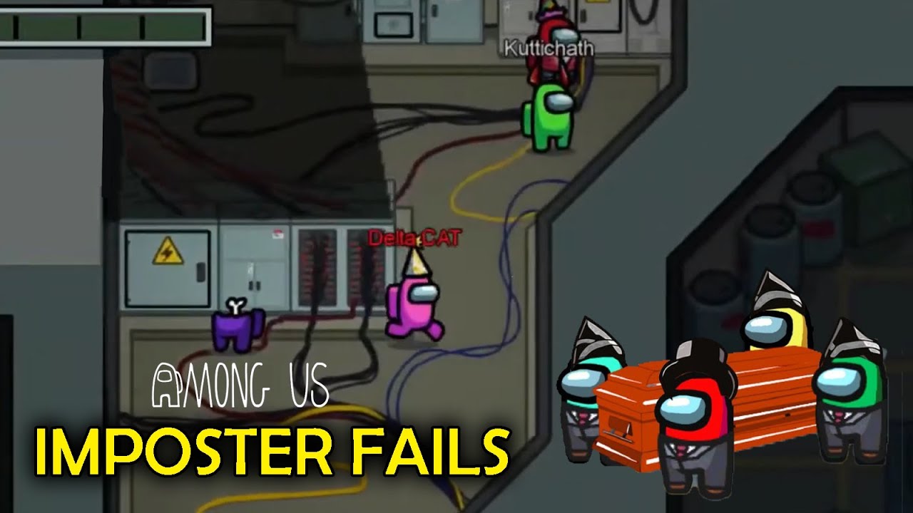 Among Us Imposter Fail 😪 | -10000 IQ Imposter | Live Stream Moments #02 #shorts