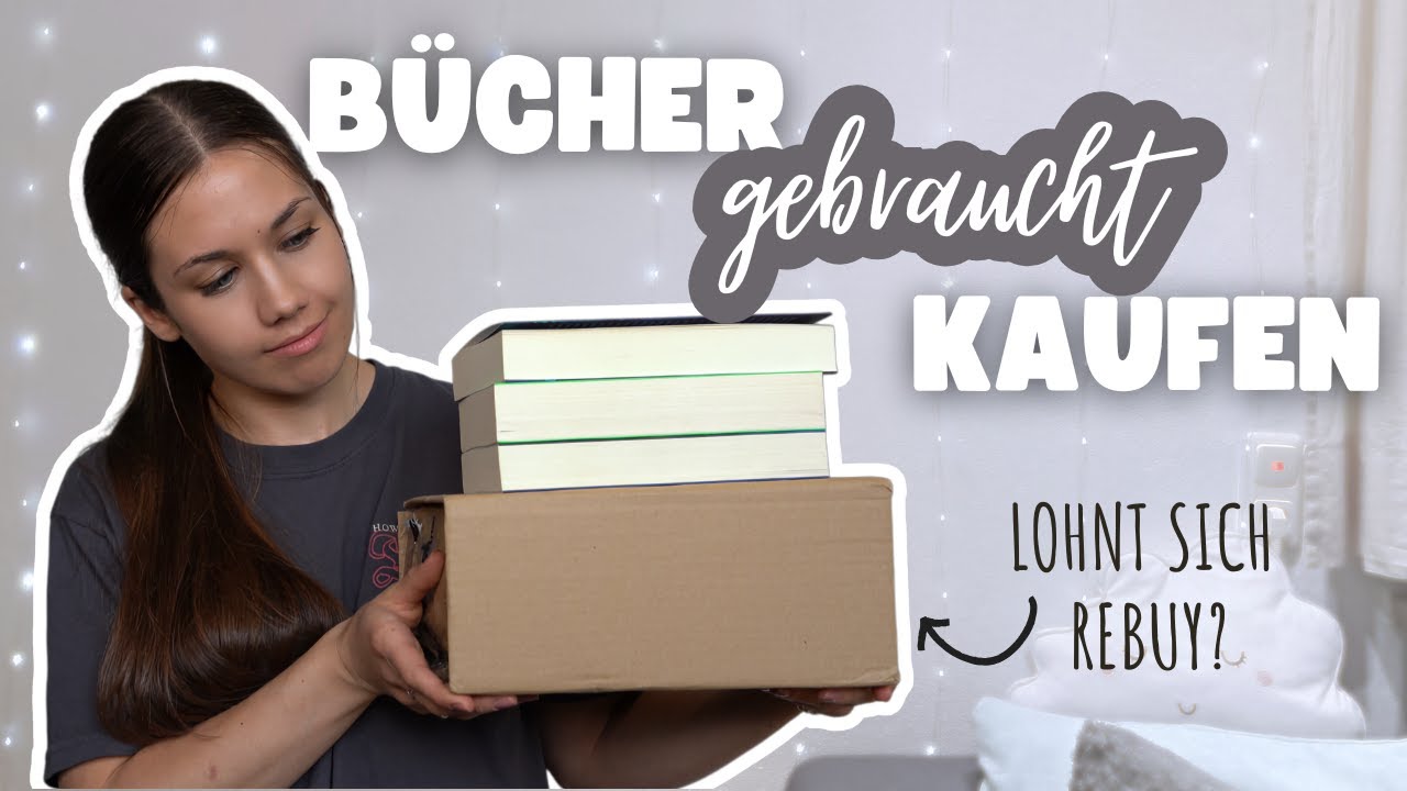 Gebrauchte Bücher von Rebuy - so groß ist der Unterschied 😲| BOOK HAUL