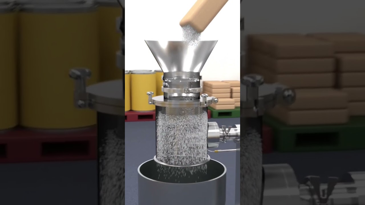 Hanningfield Kwik-Sift Centrifugal Sifter #pharmaceutical #centrifugalsifter #powderscreening