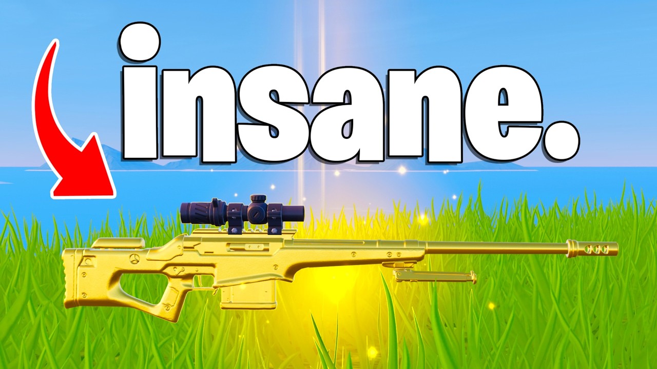 I Found Fortnite's *RAREST* sniper...