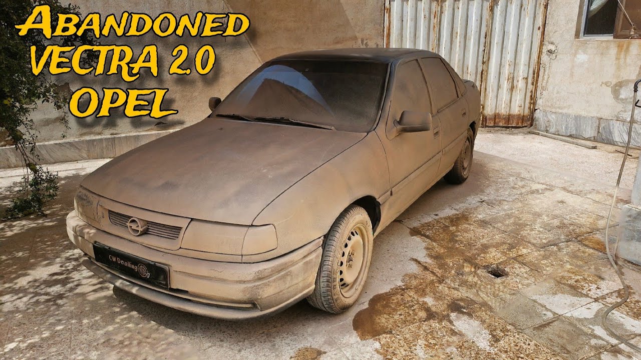First Wash in 10 Years : YARD FIND OPEL ! |Car Detailing Restoration