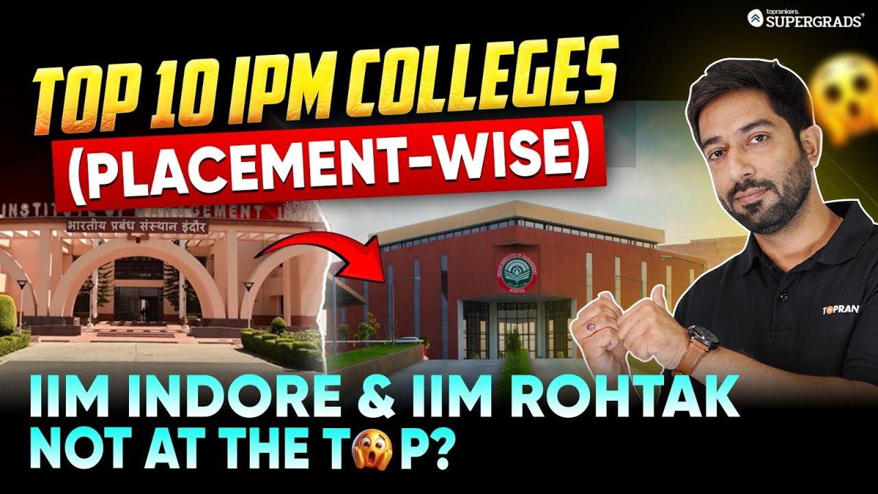 Shocking: Top 10 IPM Colleges in India (Placement-wise) 🔎🏫| Must-Know for Every Aspirant ⚠️