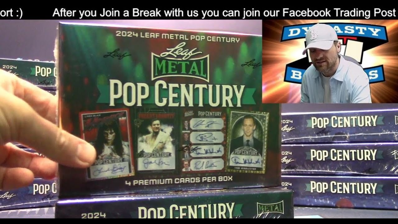 White Elephant Break ❔ 2024 Leaf Metal Pop Century Card 10 Box Case Break #2