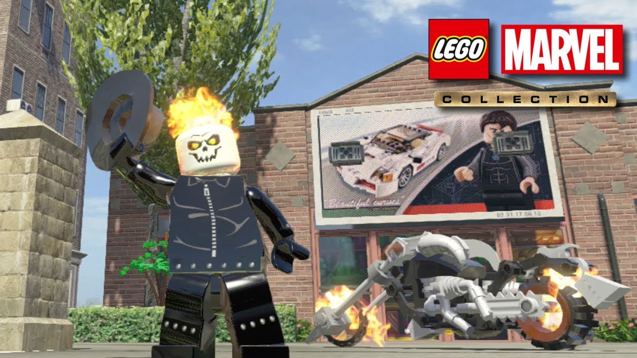 Ghost Rider Open World Free Roam Gameplay - LEGO Marvel Super Heroes/Collection