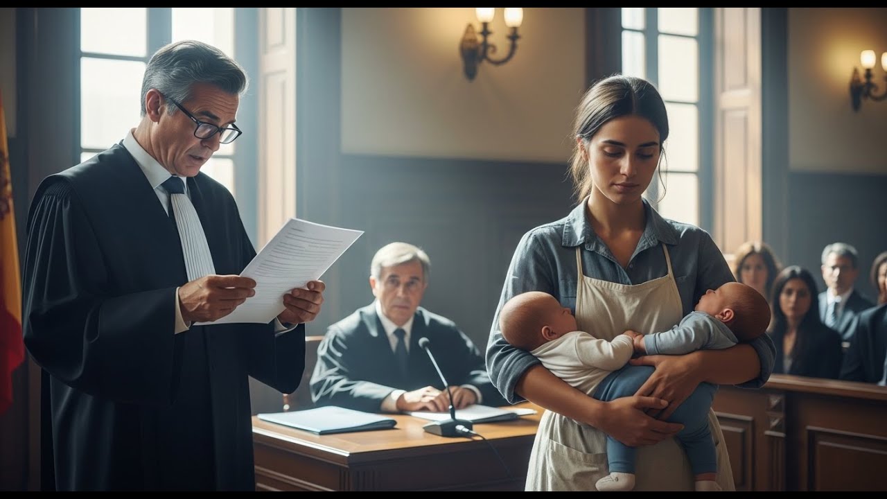 Creyeron que era una camarera pobre… hasta que el juez leyó su secreto