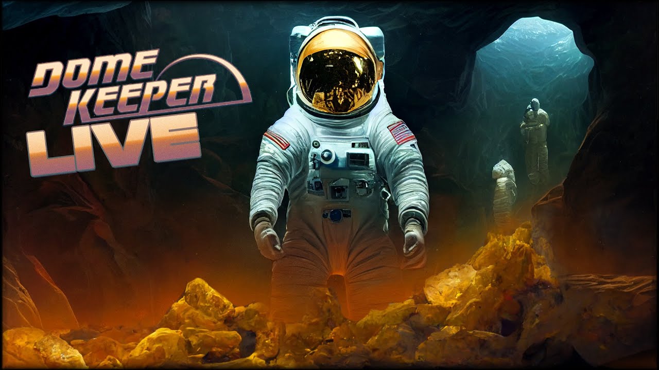 LIVE 🔴 CHAOS CHALLENGE - ALL Modifiers,  HUGE Map in Dome Keeper
