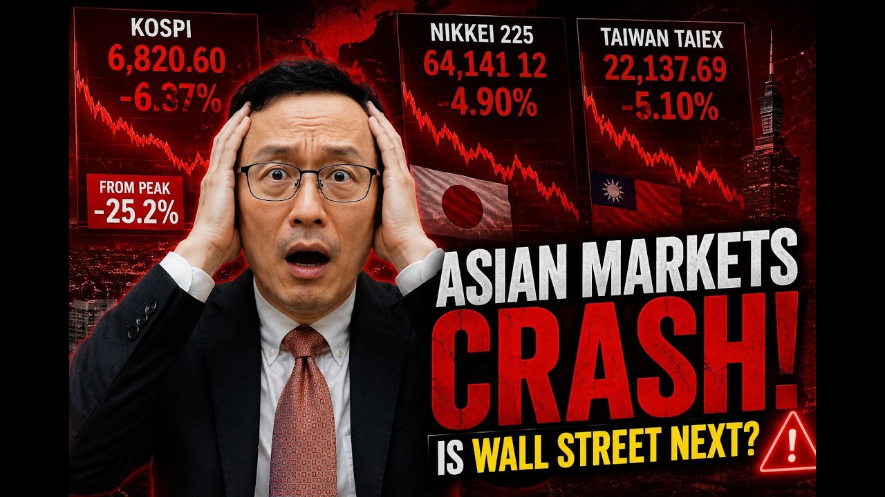 Asian Stock Market Crashing! Will US be Next?