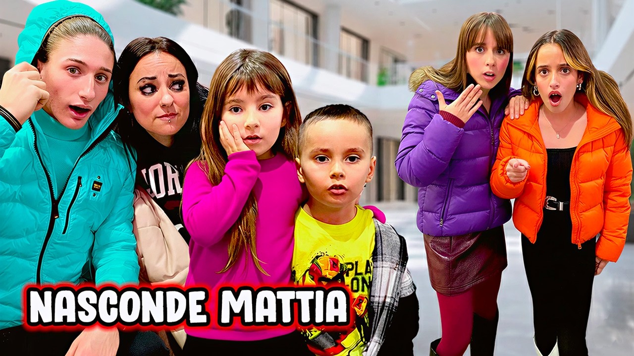 MARTINA MISSY E MAMMA TY NASCONDONO MATTIA DA LETIZIA4EVER 😱