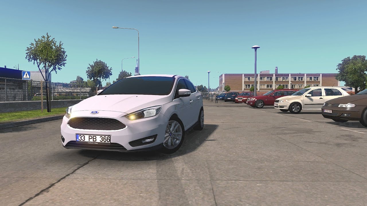 ETS2 - Ford Focus MK 3.5 - (Euro Truck Simulator 2) / Steering Wheel