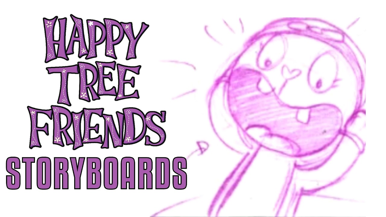 The Fascinating World Of Happy Tree Friends Storyboards (Season 1-2)