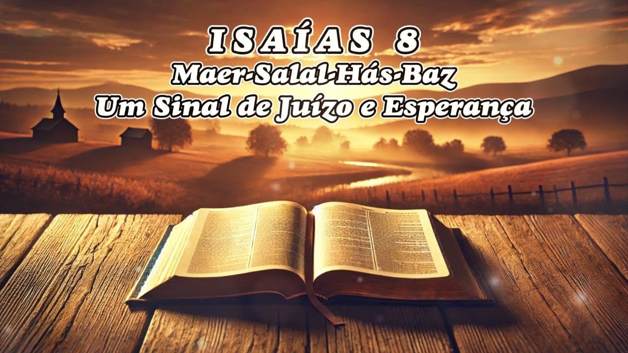 Isaías 8: Maer-Salal-Hás-Baz - Um Sinal de Juízo e Esperança