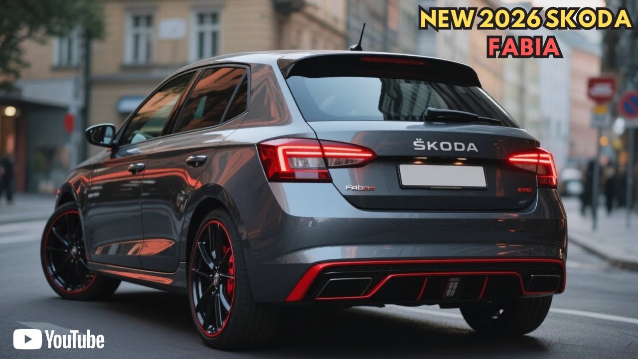 2026 Skoda Fabia The INSANE - A Smart, Modern, and Highly Functional Compact Hatchback