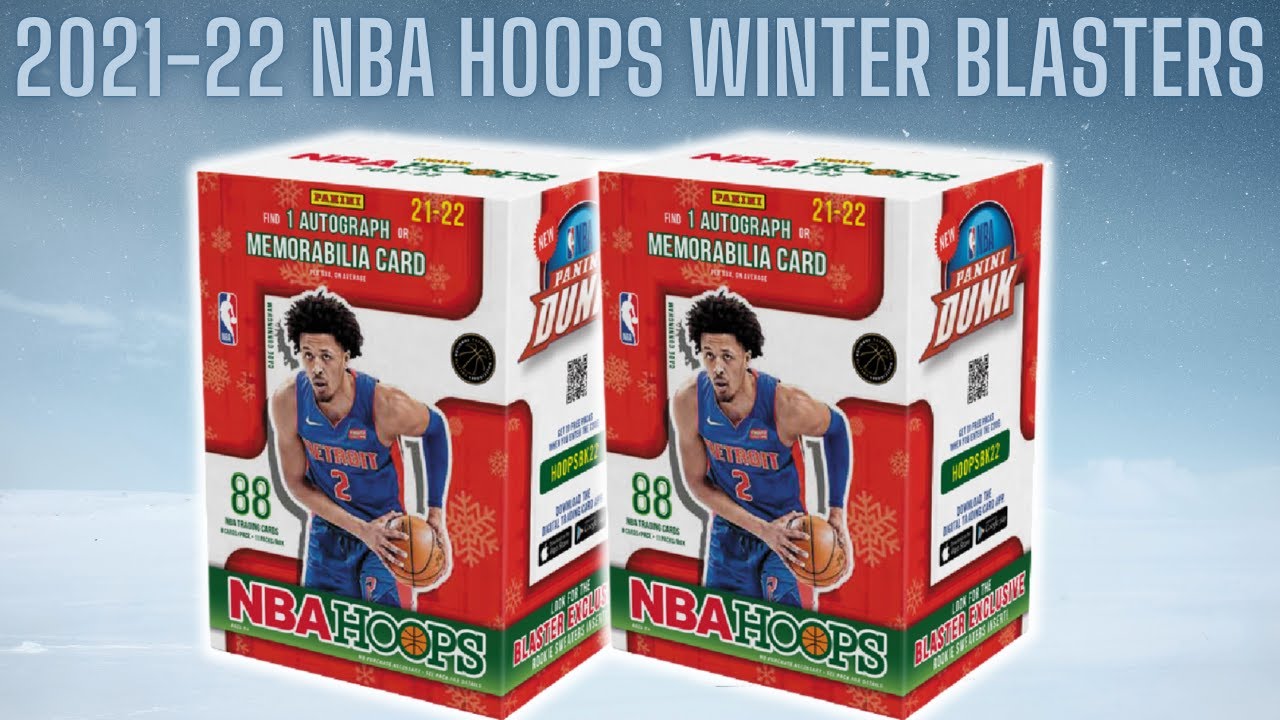 SO MANY TOP ROOKIE PULLS! / 2021-22 NBA HOOPS WINTER BLASTER BOXES