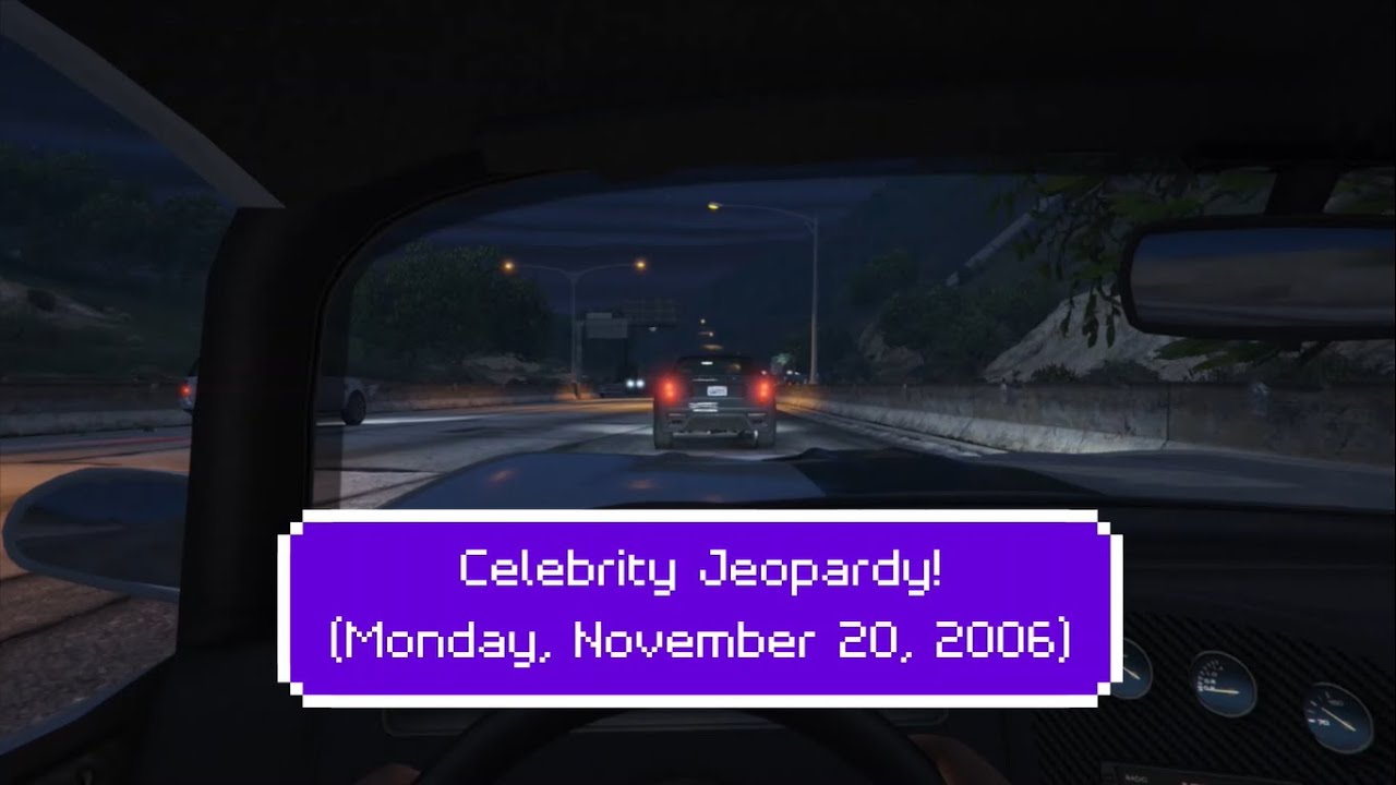 Celebrity Jeopardy! (Nov. 20, 2006) - Radio on the Road