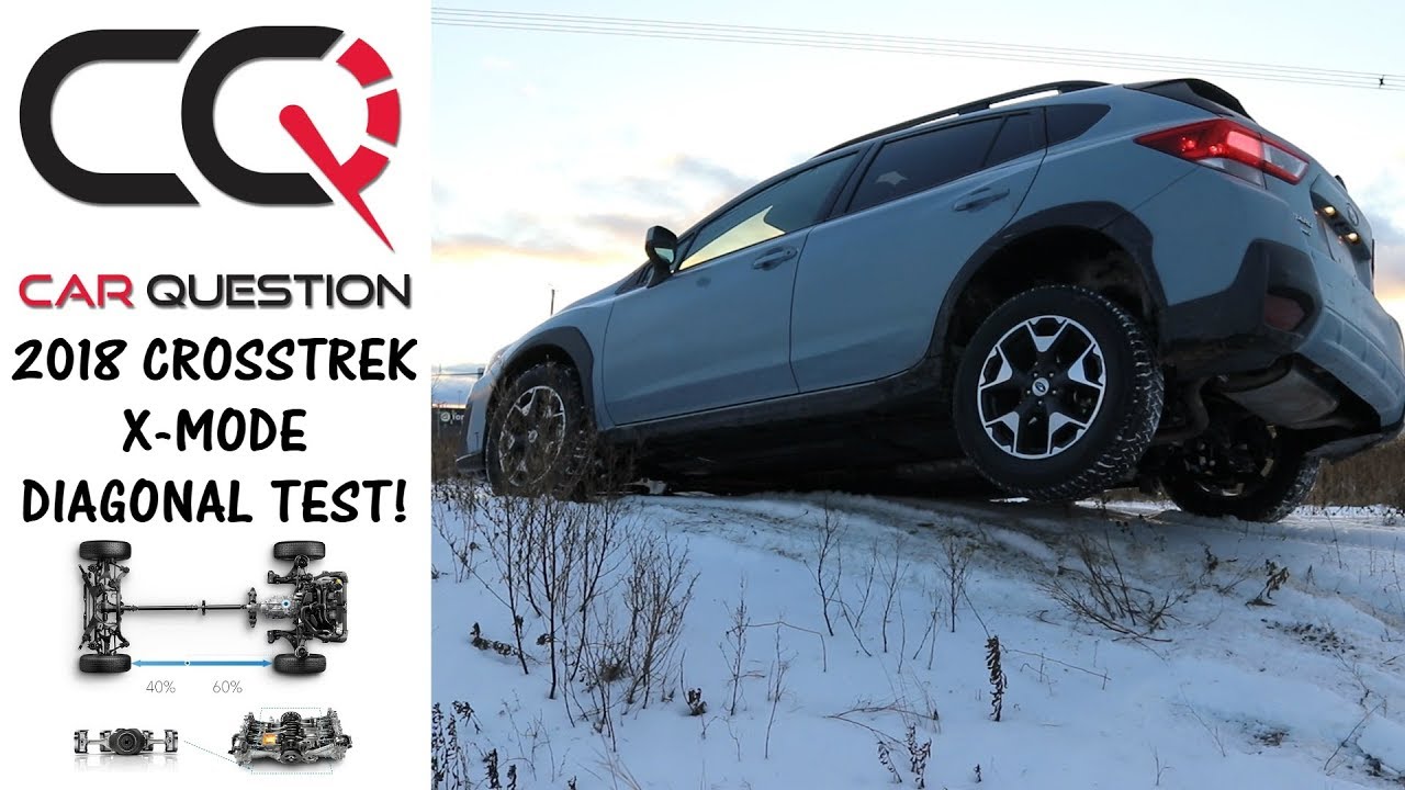 Subaru Crosstrek Diagonal Test with X-Mode | Review Part 7/7