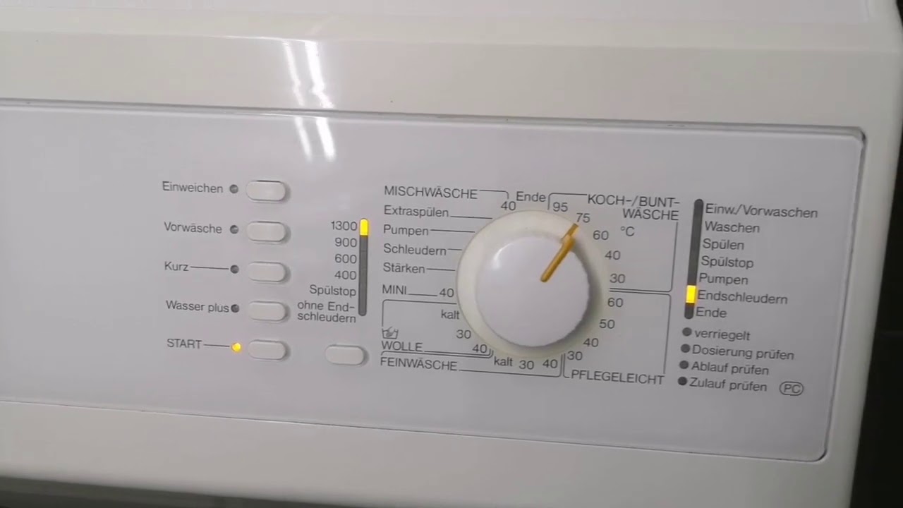Miele Novotronic W 151 Toplader Waschmaschine Waterproof