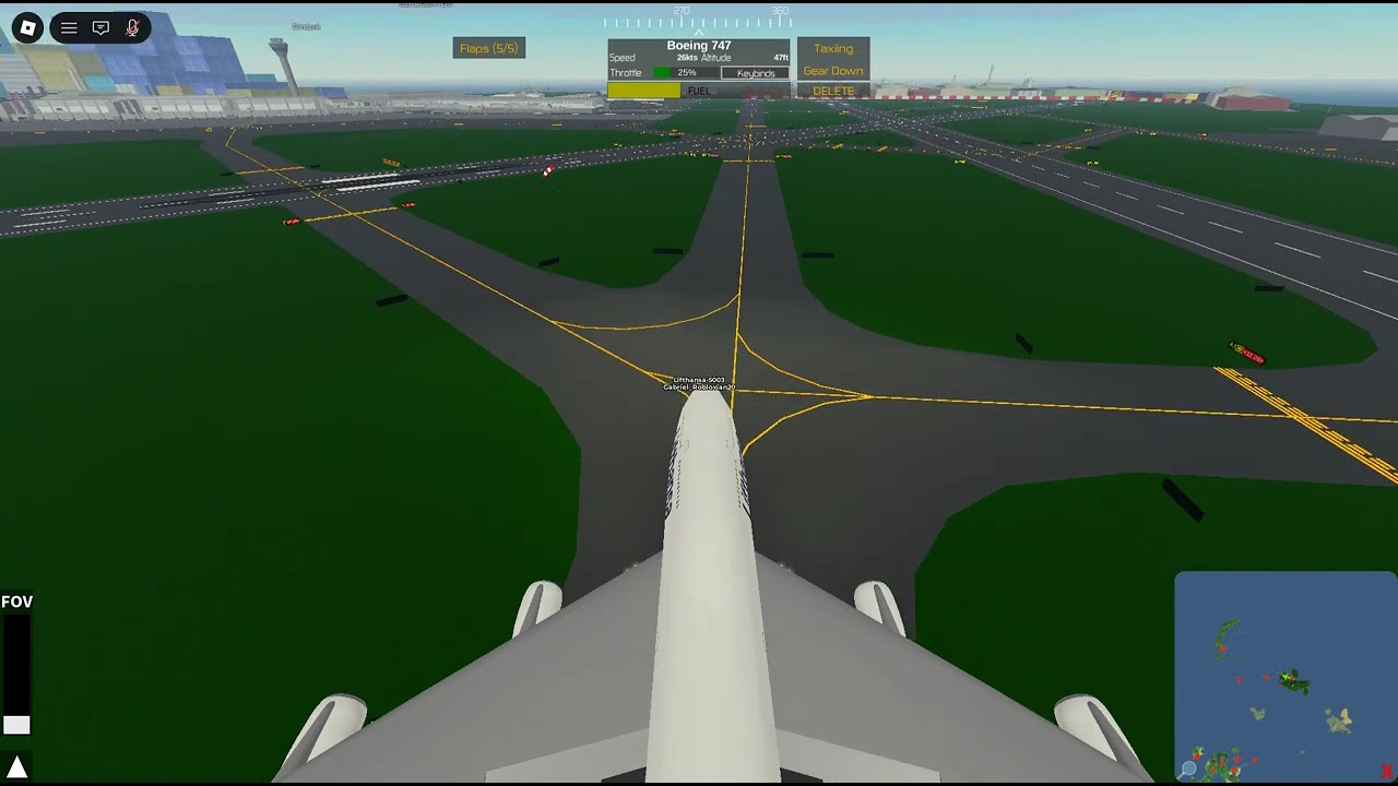 Landing an Airplane for the First Time