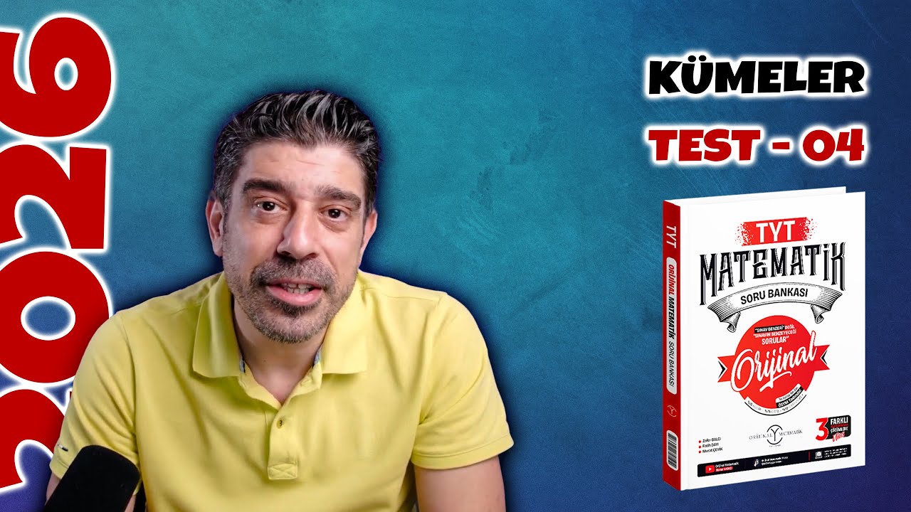 Kümeler TEST 04 | ORİJİNAL TYT SORU BANKASI | #yks2026
