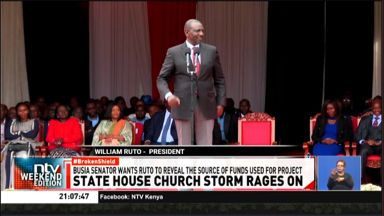 Senator Omtatah 'blasts' President Ruto for misleading Kenyans on State House church construction