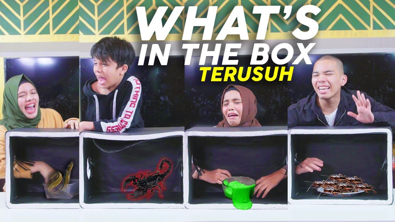 Langsung Lemes, Histeris Pas Tahu Isinya!! What's In The Box Challenge | Gen Halilintar