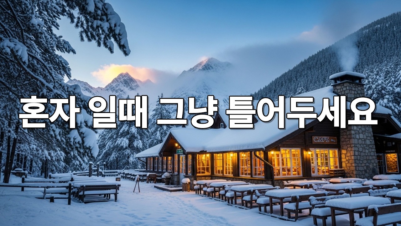 카페에서 조용히 듣기 좋은 음악 / 편안하게 틀어두는 힐링 배경음악 채널 / 통기타 / 따뜻한 보컬 / 로파이 / 포크 / 어쿠스틱