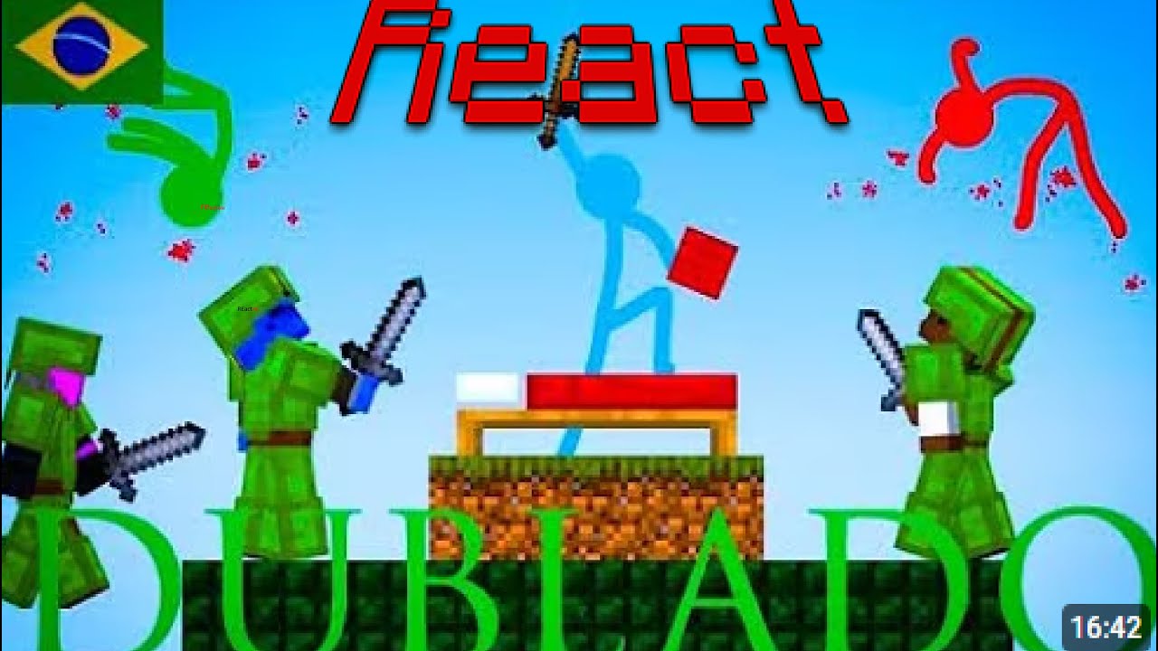 Animação VS Bedwars - React