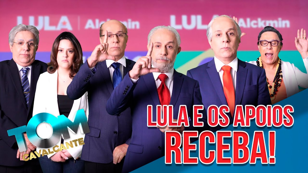 Lula e os apoios! Receba!