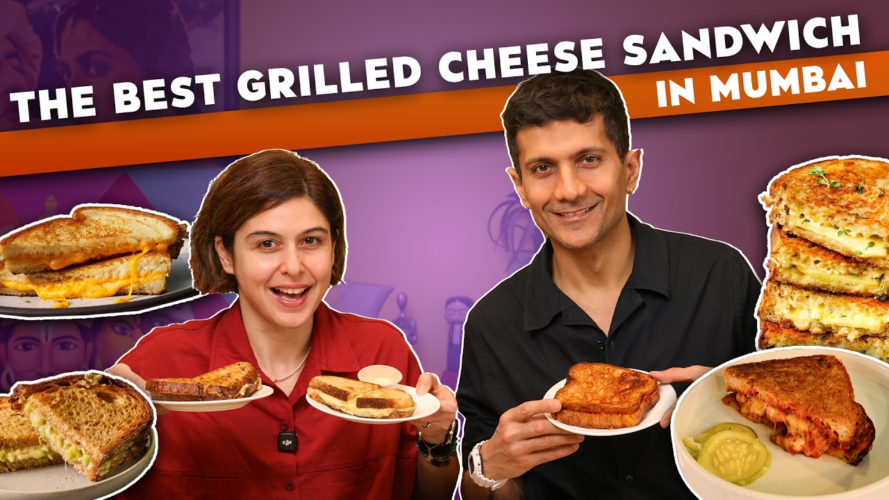 Finding The Best Grilled Cheese Sandwich In Mumbai! 🧀