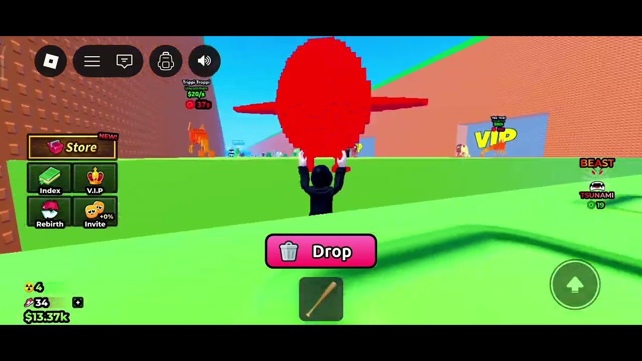 Játszottam a brainrot VS vízesés