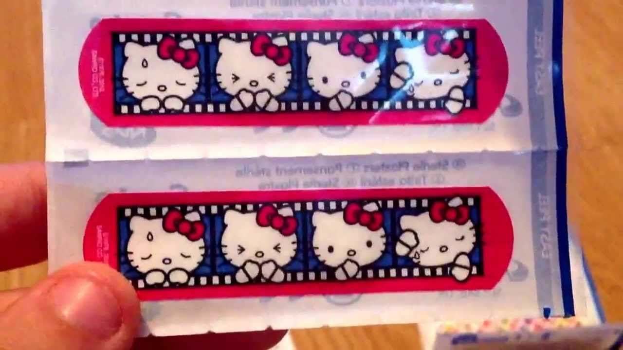 Hello kitty plasters - item review