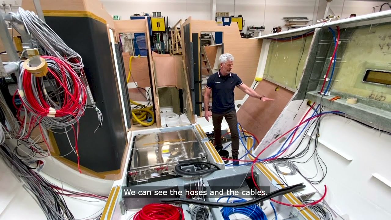 The assembly of an X-Yacht