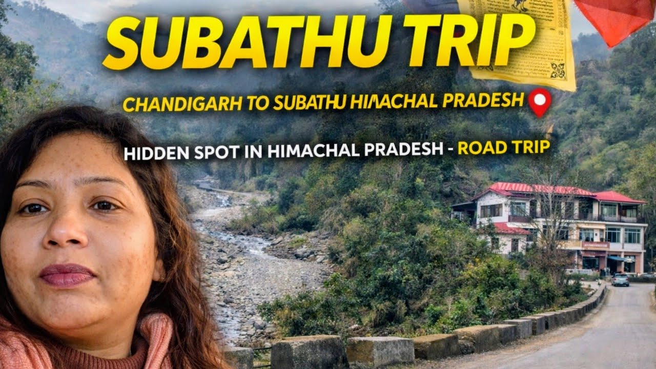 Hidden Hill Station Near Kasauli 😲 | Chandigarh to Subathu Road Trip | Himachal Pradesh | Part 1