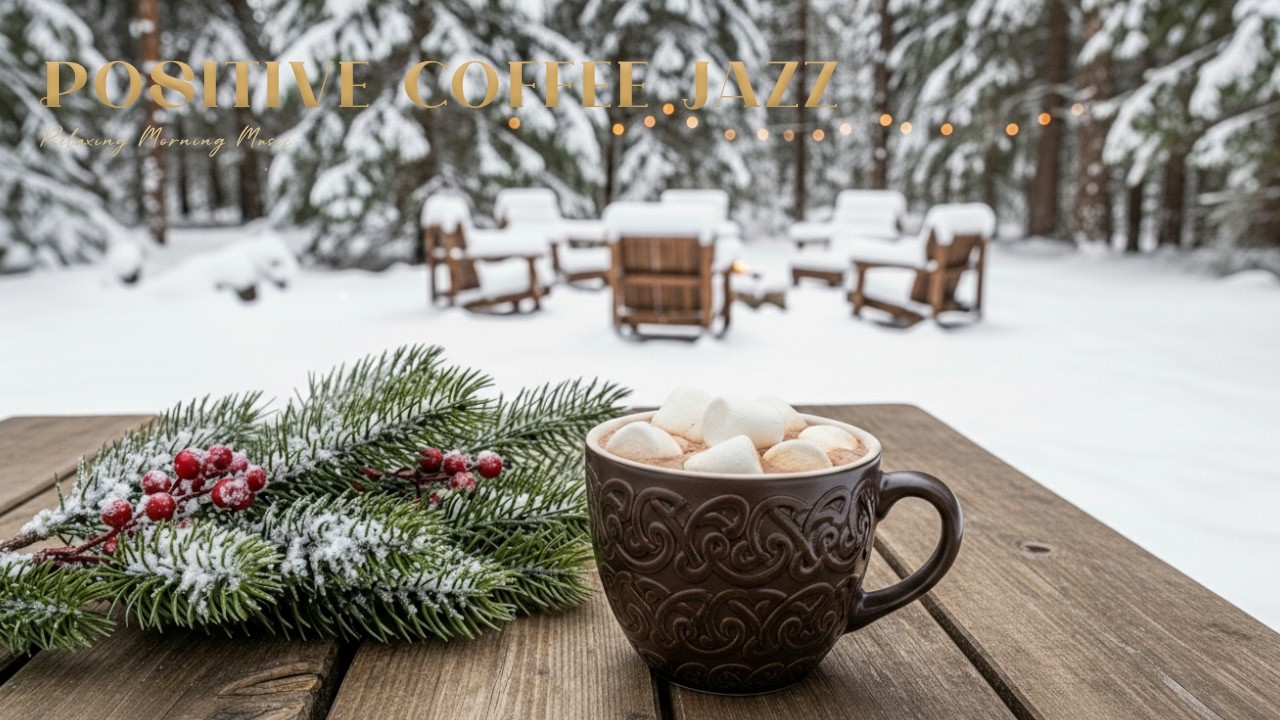 Sweet Morning Jazz ☃️ Bossa Nova Instrumental and Cozy Jazz Cafe Music for Happy Moods