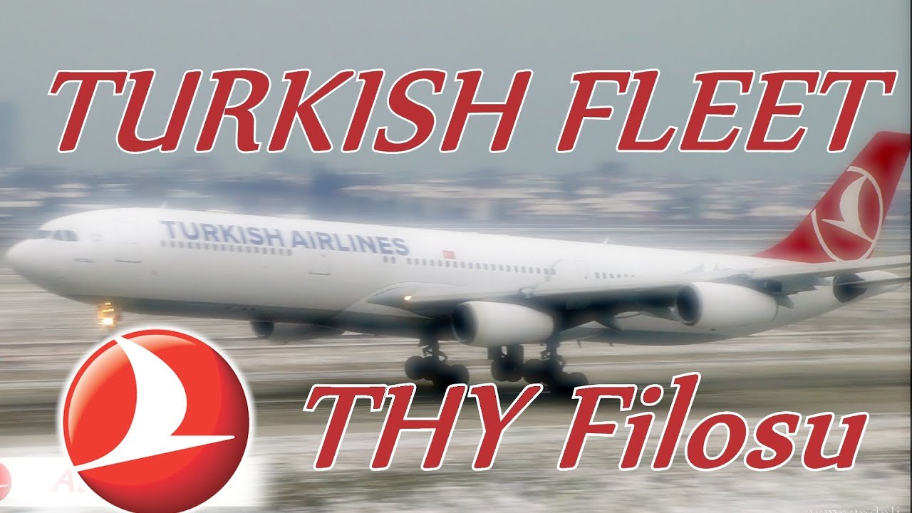 Turkish Airlines Fleet Parade at Istanbul-THY Filosu Geçitte A310,320,330,340,B737,777 HD