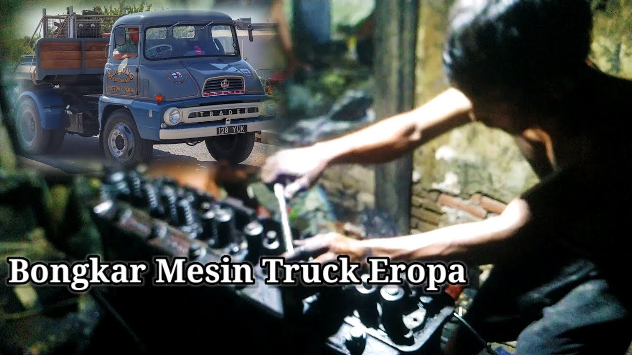 Bongkar mesin thames trader || ring seker&metal punya dong feng