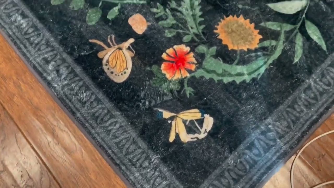 Joydeco Insect Washable Long Bathroom Rug, Never Going Back to Regular Rugs!