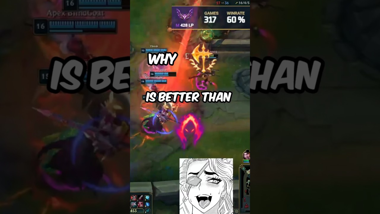 Почему CONQUERER лучше DARK HARVEST #leagueoflegends #v1gorous1 #gaming #fyp #shorts #samira