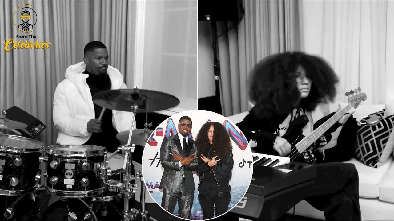 Jamie Foxx and His Daughter Anelise Show Off Their Impressive Musical Skills! 🥁🎸