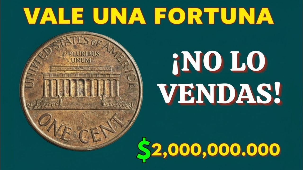 Vale Una Fortuna 💰 ¡No Lo Vendas! Esta Moneda de One Cent Podría Ser Muy Valiosa