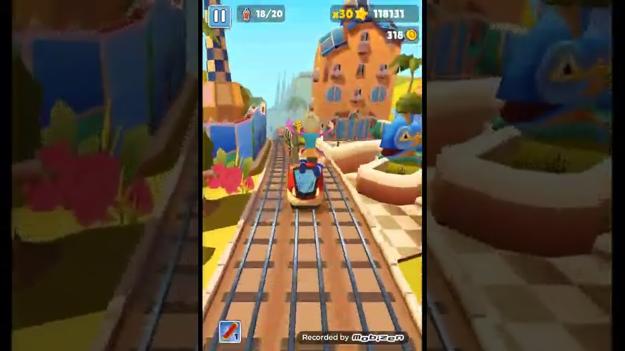 Subway Surfers. Я завершил сезонную охоту Барселона.