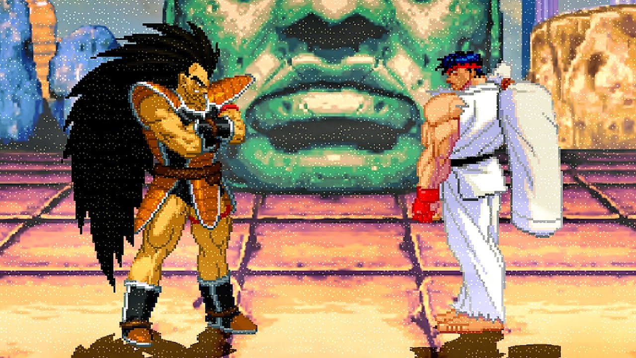 Raditz Vs. Ryu Rehyped - Anomaly Wanderer