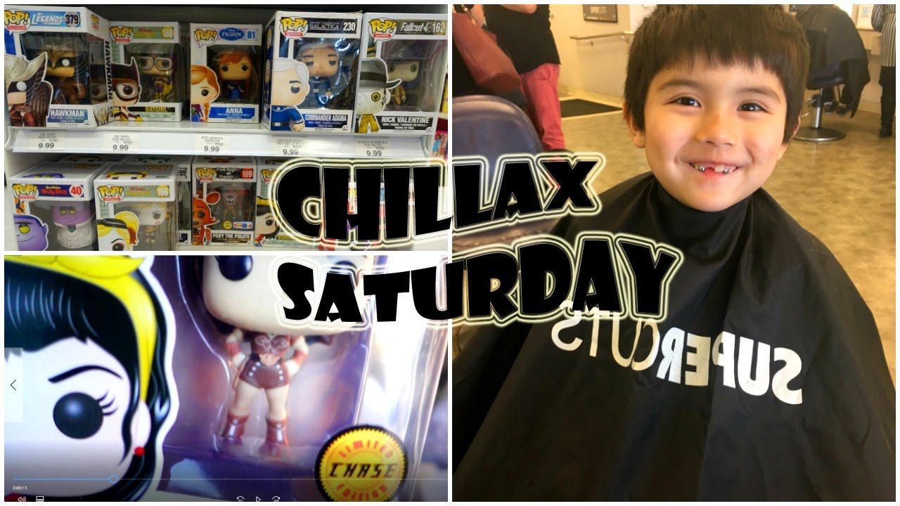 Funko Pop Hunting & Haircut / Chillax Saturday Vlog
